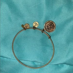 “B” Alex and Ani Bracelet